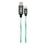 Light-up LED Cable - USB C to USB-A - for Samsung and Android