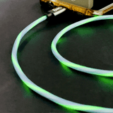 Light-up LED Cable - USB C to USB-A - for Samsung and Android