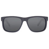 Riot - Matt Black + inner temple print / Smoke