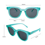 Vegas - Neon Blue / Smoke
