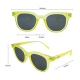 Vegas - Neon Yellow / Smoke