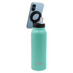 Magnetic Water Bottle with Phone Mount