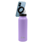 Magnetic Water Bottle with Phone Mount