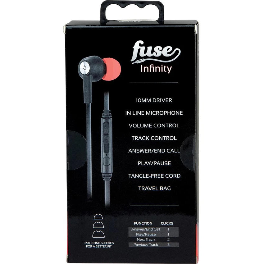 Infinity Fuse Fuse Inifinity In Ear Headphones | Fuse Earbuds – Shoptics.co.nz by ...